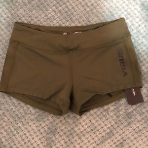 XS Army Green Virus Data Shorts